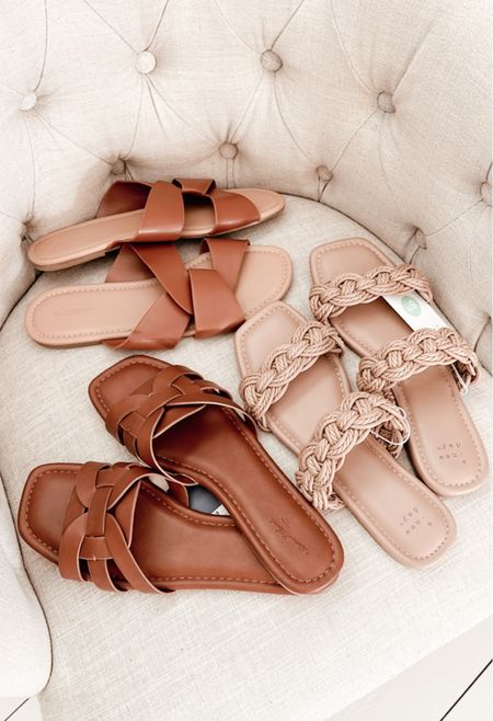 Cute, comfortable sandals from Target and Old Navy. Perfect for Spring break! Vacation wear. #sandals 

#LTKshoecrush #LTKstyletip #LTKtravel