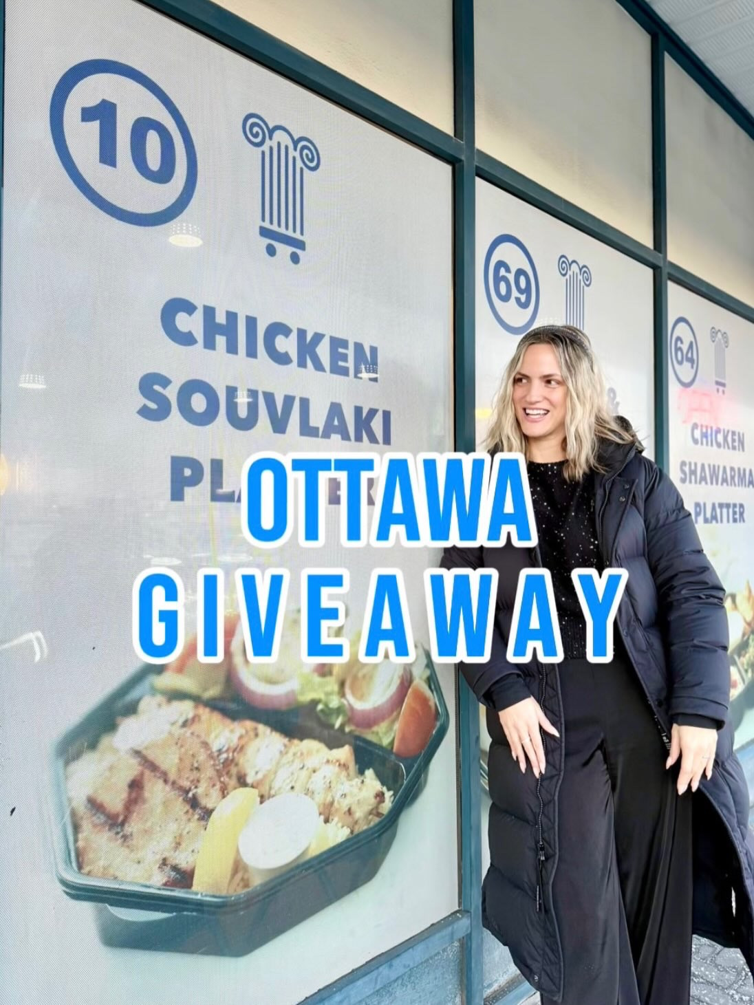 🎉 Greek on Wheels GIVEAWAY 🇬🇷 
#Greekonwheelspartner Closed 

You know by now I adore @Greekonwheels and I’m still craving their Chicken souvlaki platter, fresh potatoes, and danggg that Baklava cheesecake 🤩 

They have 7 amazing locations across the city and they’re turning 30 in January 2026 so let’s celebrate! 

I’m SO happy to team up to give a lucky someone a $100 gift Card to try for yourself!

Here’s how to enter the giveaway: 
✨Like this post 
✨Follow me @jess.can.eat & @Greekonwheels 
✨Tag some friends (unlimited entries and one tag per comment) 
✨ Share this post to your stories and tag me

Good luck everyone! 

Giveaway closes December 30 and winner will be informed the same week. 

Open to all of Ottawa Gatineau and surrounding areas ! 

By participating you release Instagram of all responsibility for this giveaway. 
This giveaway is not sponsored or endorsed by Meta/Instagram.

Please be cautious of certain accounts ! Neither myself or the businesses I’ve partnered with will ask for your credit card. 

#ottawafoodies #greekonwheels 
#ottawaevents #ottawalocalbusiness #ottawalocal #ottawalove #ottawalocalove #greekcuisine #greekfood #ottawaeats #greekeats #ottawabusiness #ottawa #myottawa #ottawatourism #ottawagiveaway