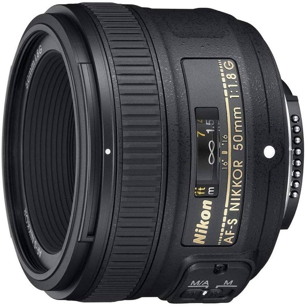 Nikon AF-S FX NIKKOR 50mm f/1.8G Lens with Auto Focus for Nikon DSLR Cameras | Amazon (US)