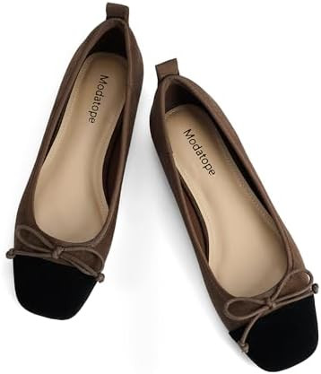 Modatope Womens Flats Ballet Ballerina Flats for Women | Amazon (US)