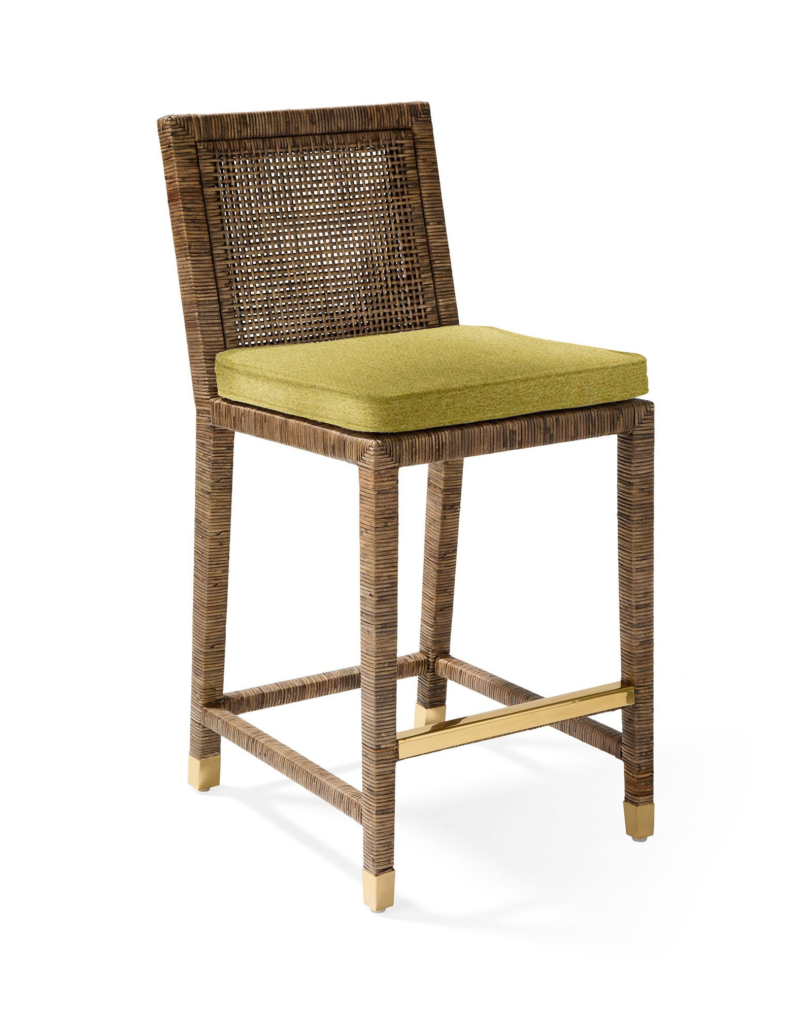Balboa Rattan Counter Stool - Sepia | Serena and Lily