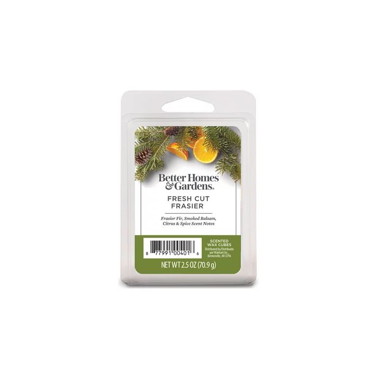 Fresh Cut Frasier Scented Wax Melts, Better Homes & Gardens, 2.5 oz (1-Pack) | Walmart (US)