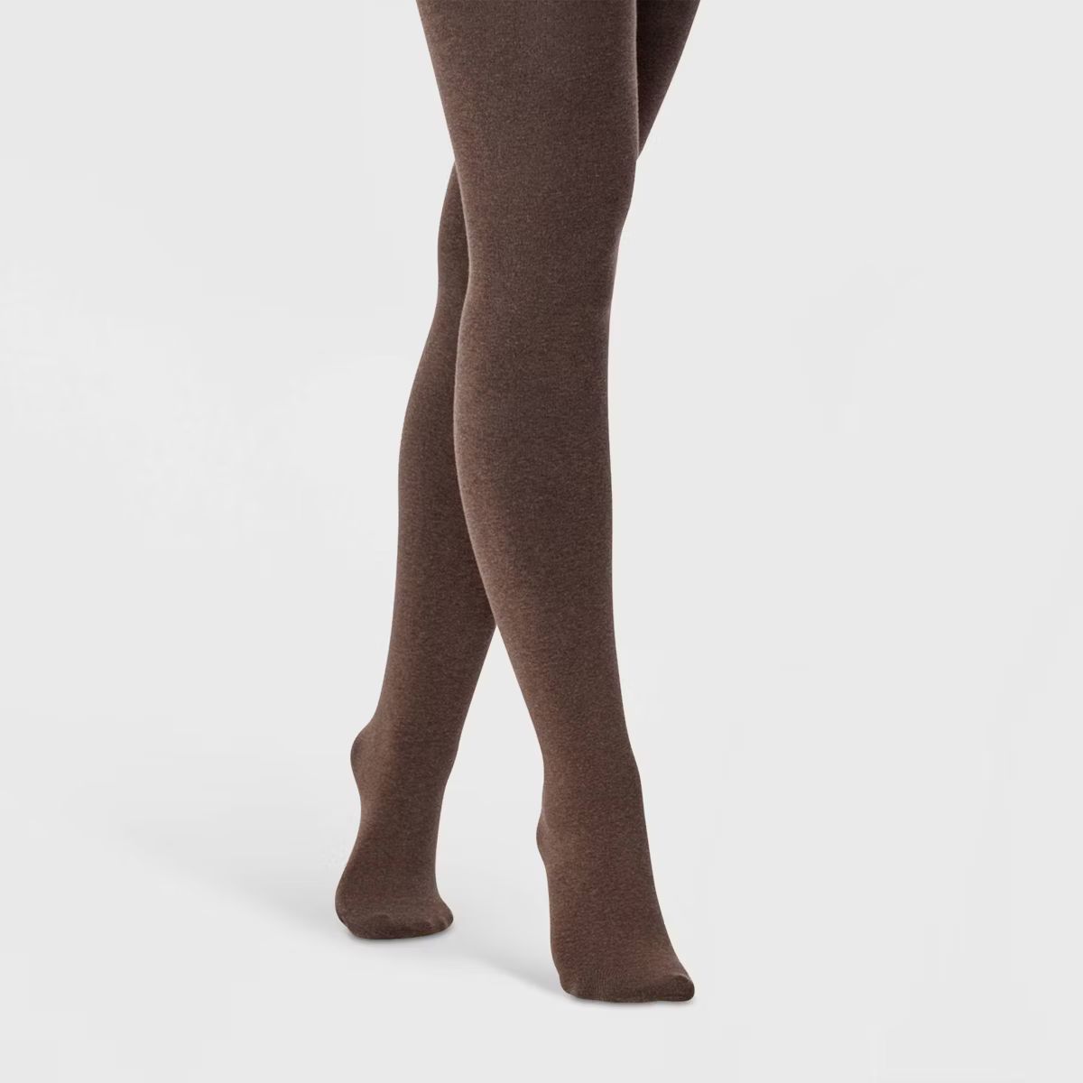 Women's Flat Knit Fleece Lined Tights - A New Day™ | Target