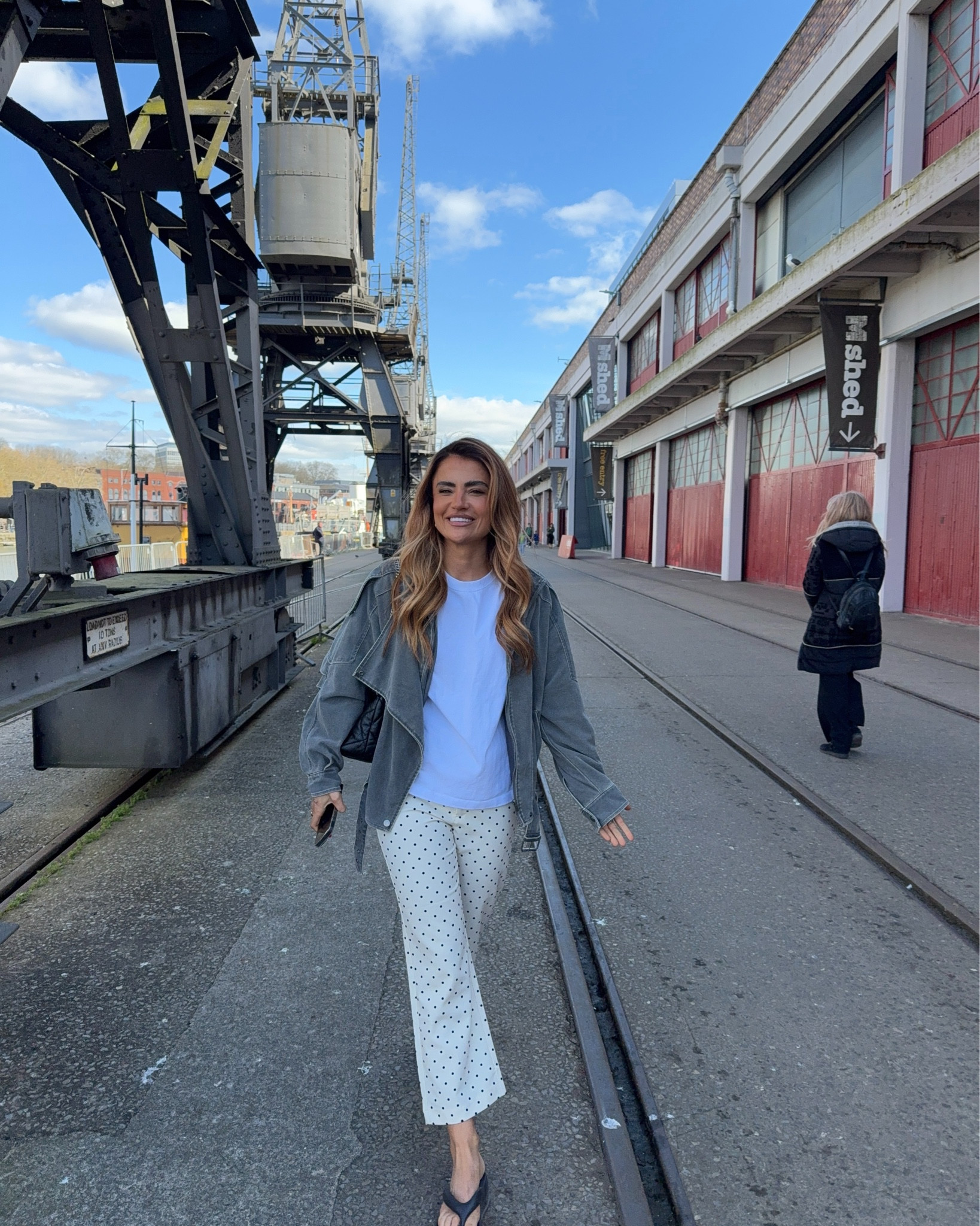 Spring and outfit / capri pants / polka dot / biker jacket 

#LTKspring #LTKuk #LTKstyletip