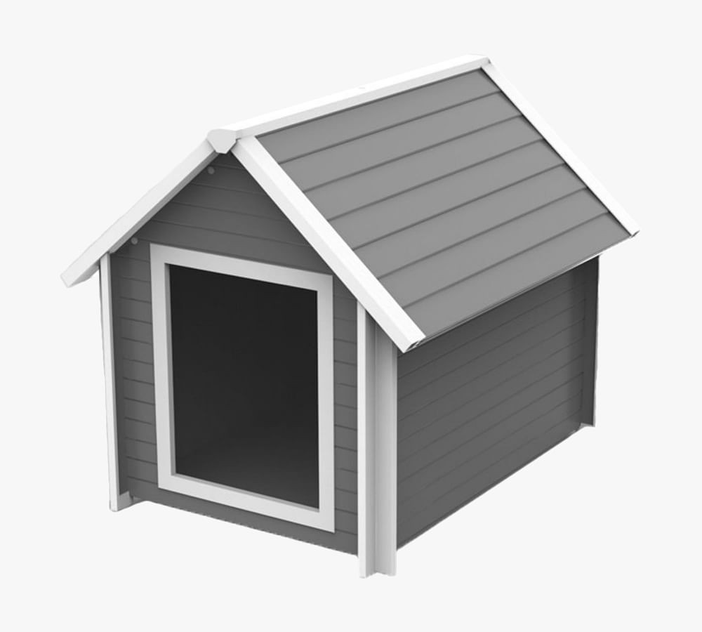Ecoflex® Classic Gray Dog House | Pottery Barn (US)