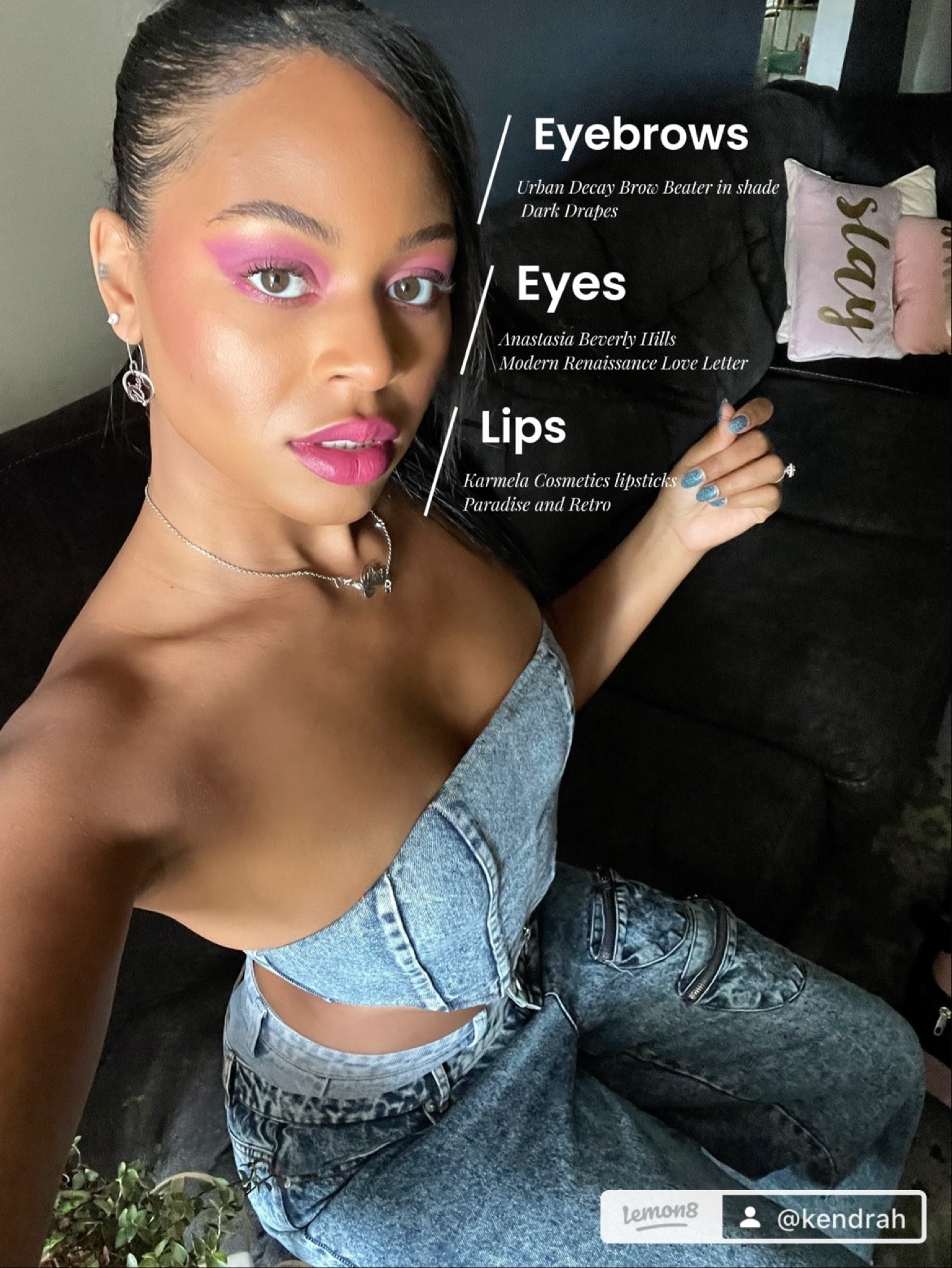 Monochromatic pink MOTD 💕 paired with denim x3 for spring 🌸

#LTKBeauty