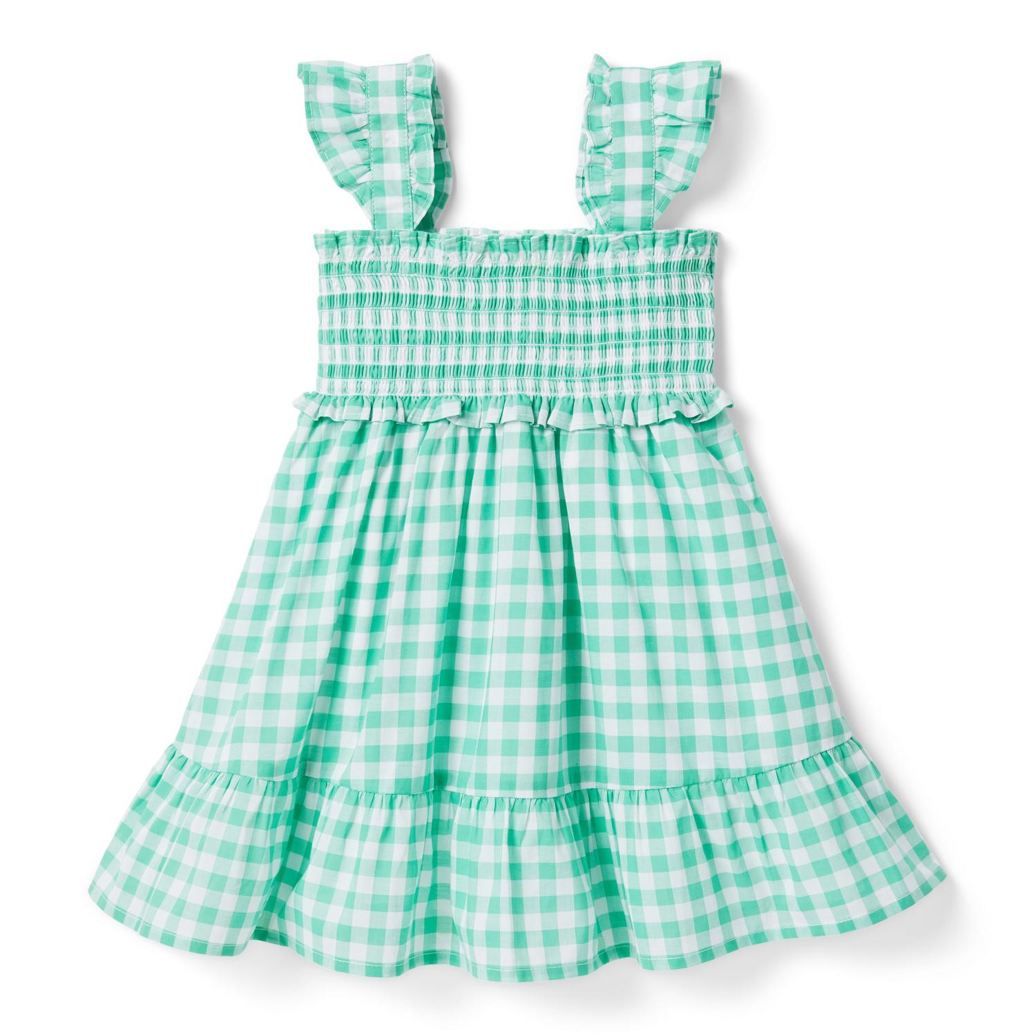 The Emily Gingham Smocked Sundress | Janie and Jack