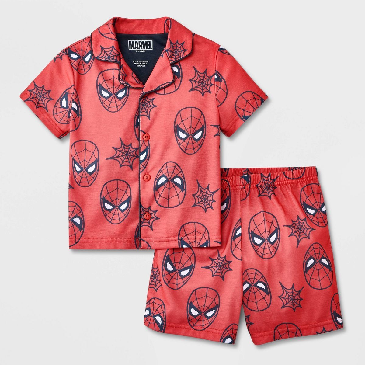 Toddler Boys' 2pc Spider-Man Pajama Set - Red | Target