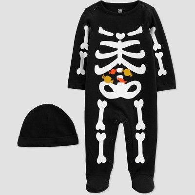 Baby Boys' Skeleton Sleep N' Play - Just One You® made by carter's Black | Target