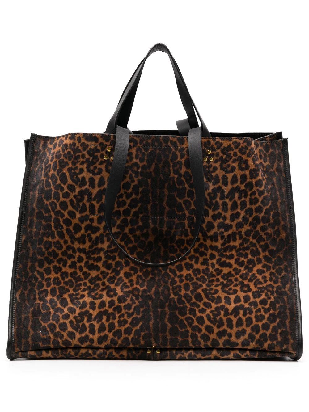 Jérôme Dreyfuss Leon leopard-print Tote Bag - Farfetch | Farfetch Global