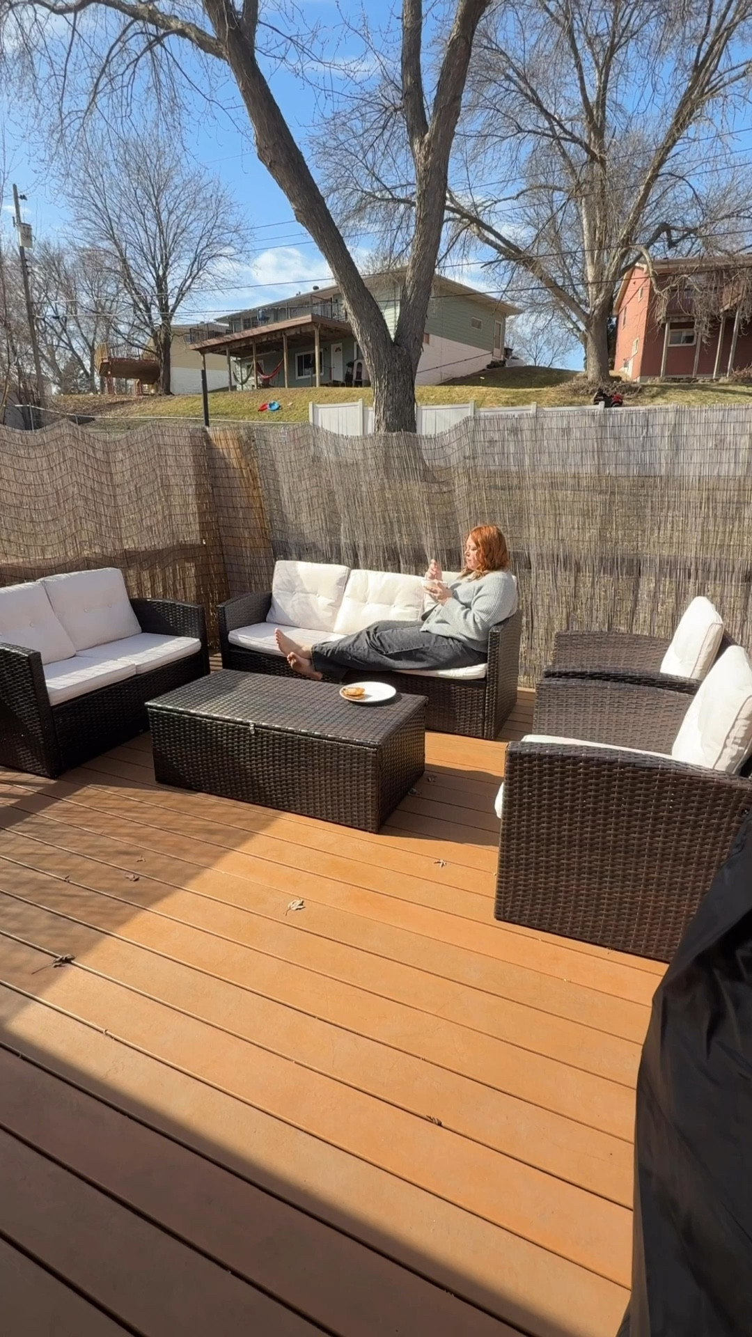 Patio conversation set for 7. Affordable, good quality and chic.

#LTKHome #LTKSpringSale