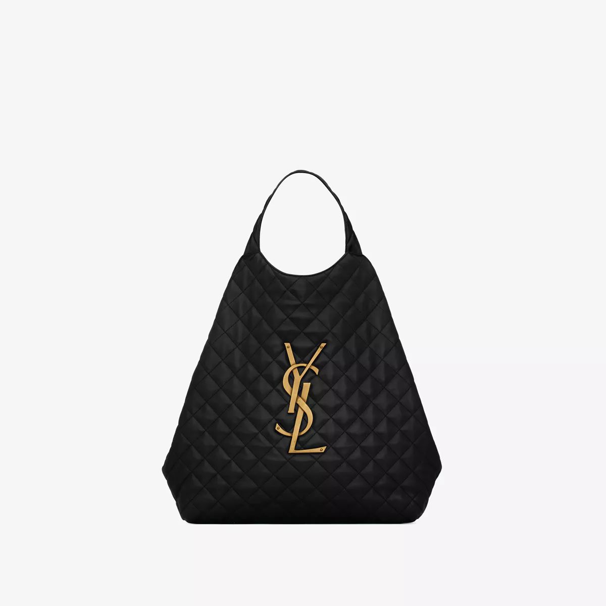 Icare Maxi Shopping Bag In Quilted Lambskin Black One Size | Saint Laurent Inc. (Global)