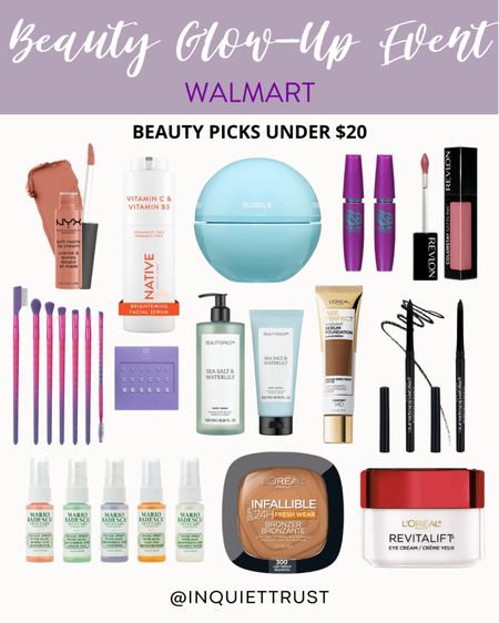Don't miss these under $20 beauty products from Walmart!

#beautyfaves #makeupessentials #skincaremusthaves #selfcareessentials

#LTKbeauty #LTKunder50 #LTKU