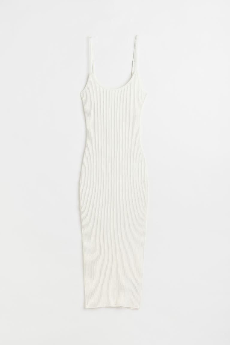 Rib-knit bodycon dress | H&M (DE, AT, CH, NL, FI)