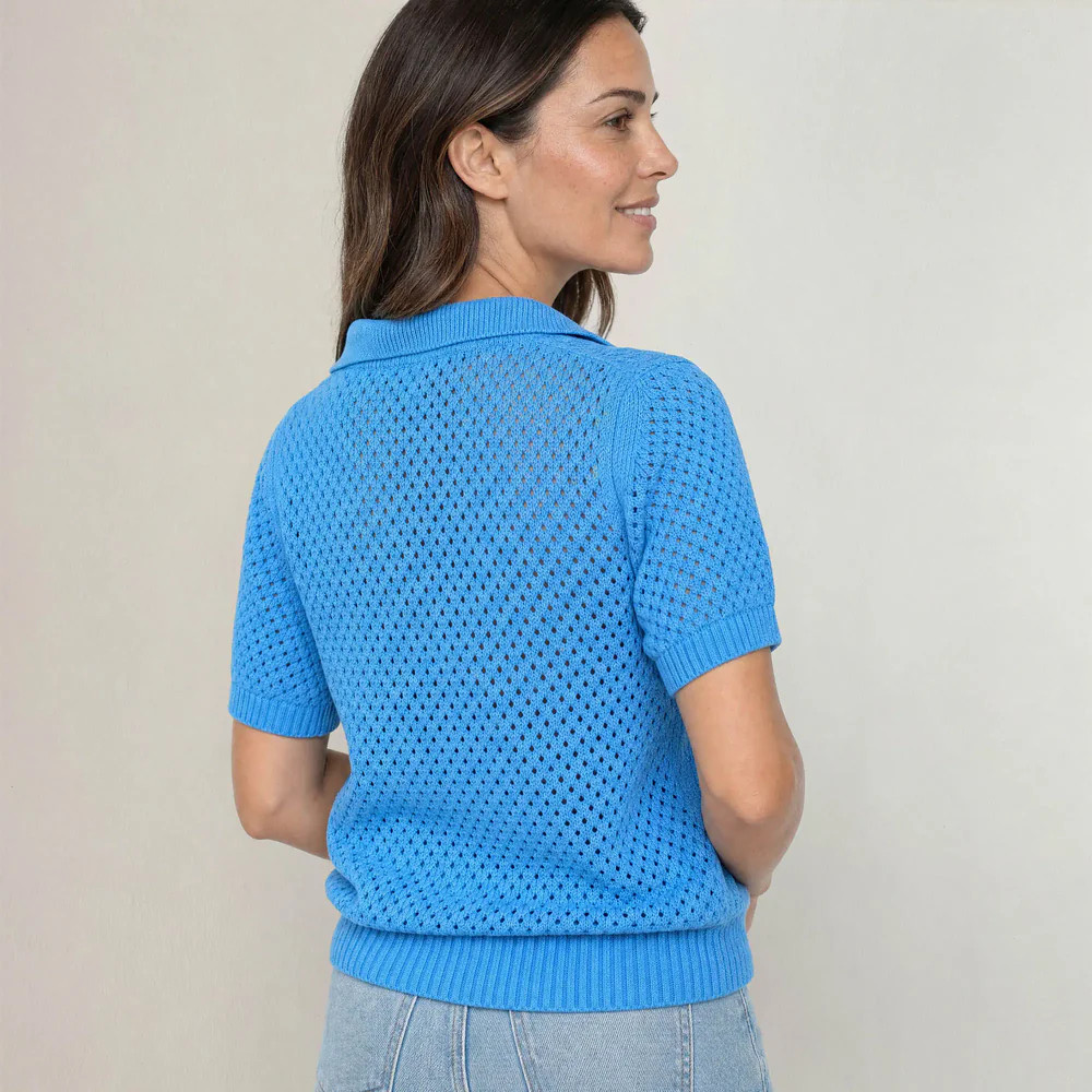 The Bria Knit Polo | Marame
