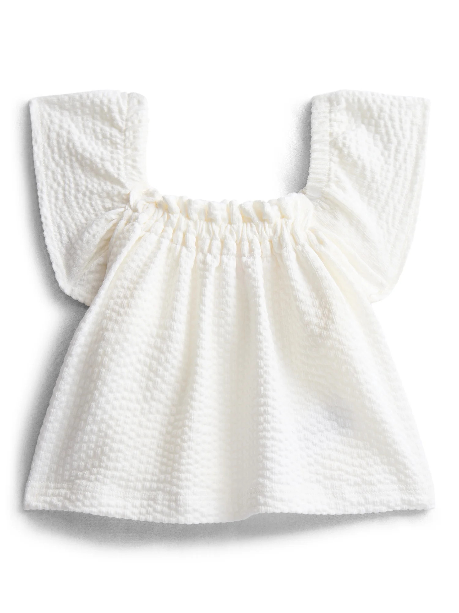 Wonder Nation Baby Girls Flutter Tank Top, Sizes 0-24 Months | Walmart (US)