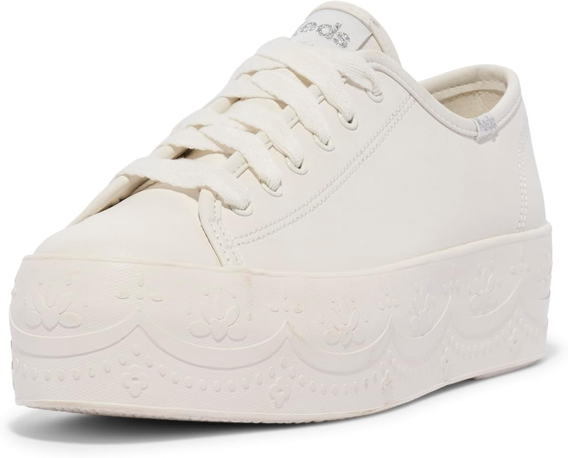 Keds womens Triple Up Leather | Amazon (US)