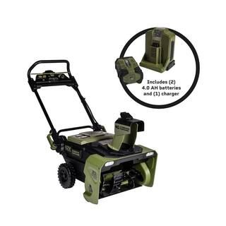 21 in. Single Stage Electric Snow Blower | The Home Depot