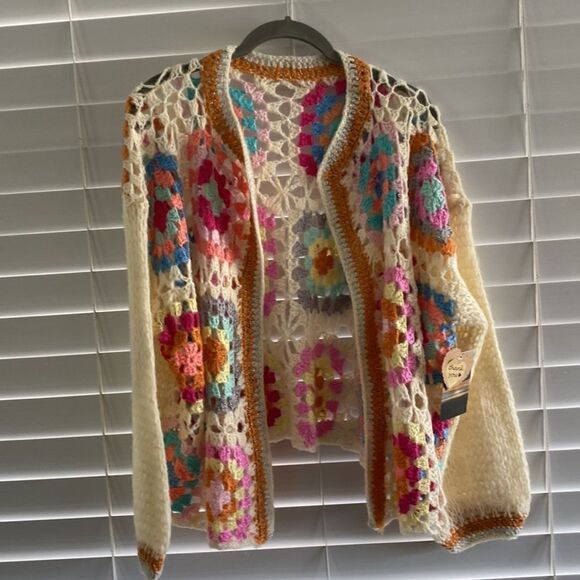 Handmade crochet Cardigan | Poshmark