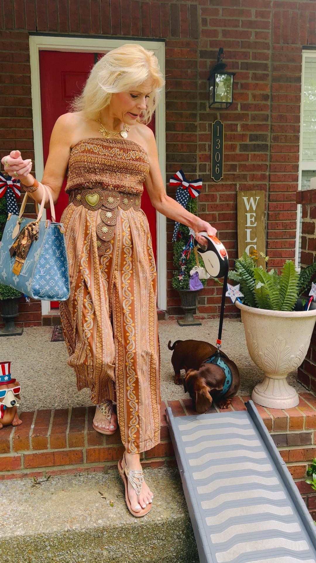 Sharing my OOTD from Friday. Bruno is doing better today than he was then, though not 100% yet. I’m happy that he’s a lot better though. I will link everything in my LTK that I can. 💛🤎💛🤎

#LTKSeasonal #LTKSaleAlert #LTKFindsUnder50