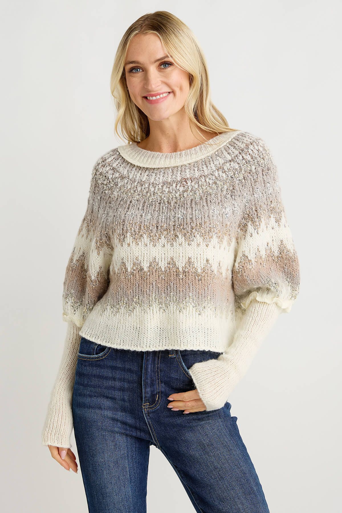 Free People Home for The Holidays Sweater | Social Threads