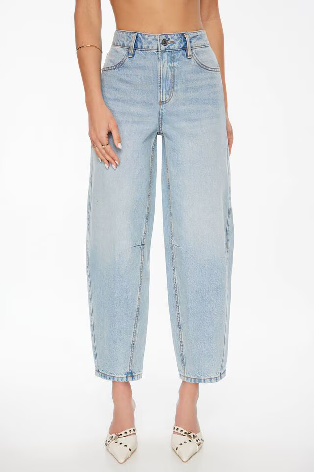 Blair Barrel Leg Jeans | Dynamite Clothing