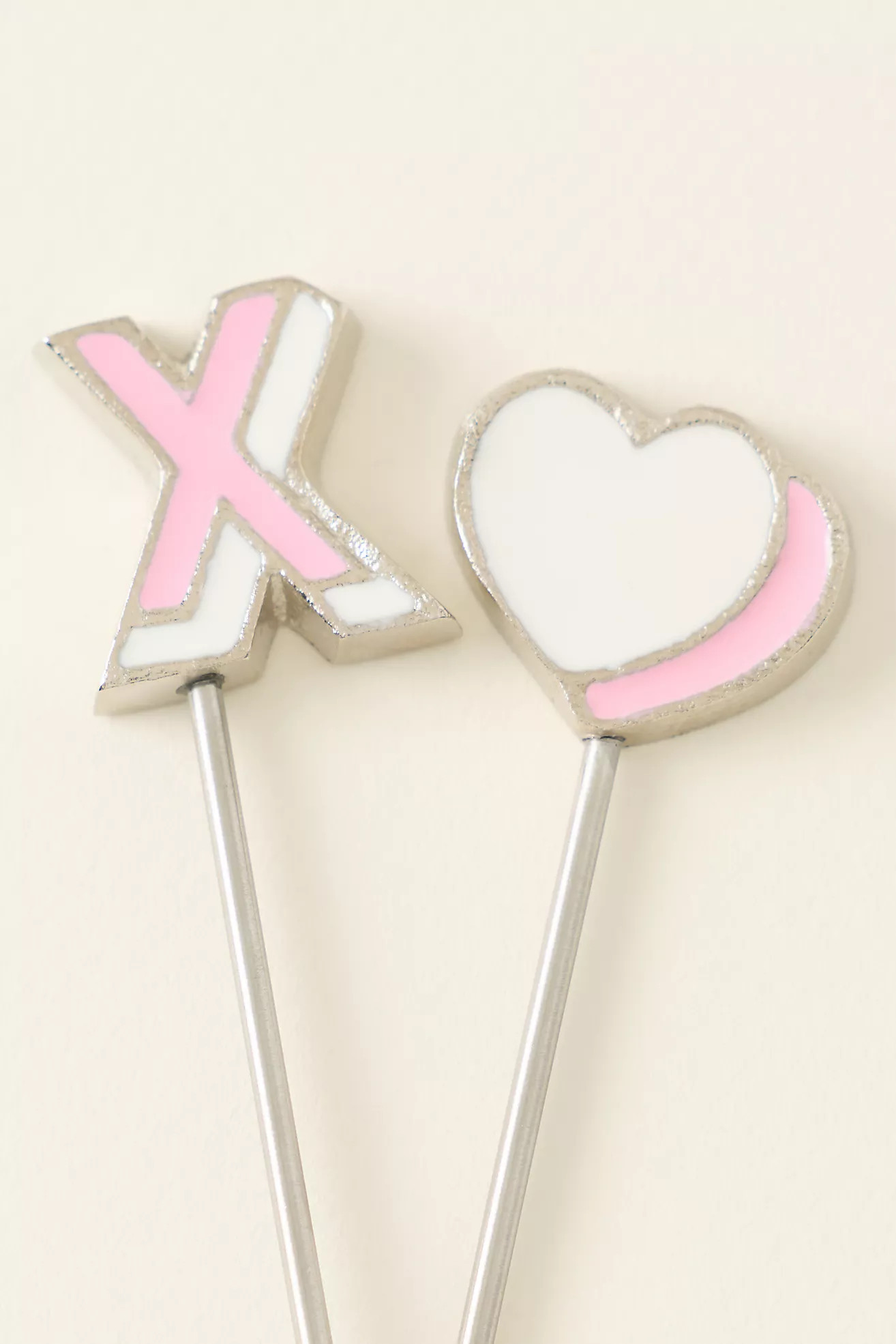 Valentine's Day Cocktail Picks, Set of 4 | Anthropologie (US)