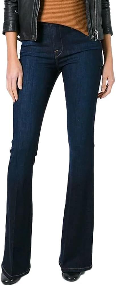 GALMINT Women's Fashion High Waisted Wide Leg Bootcut Slim Denim Flare Bellbottom Jeans | Amazon (US)
