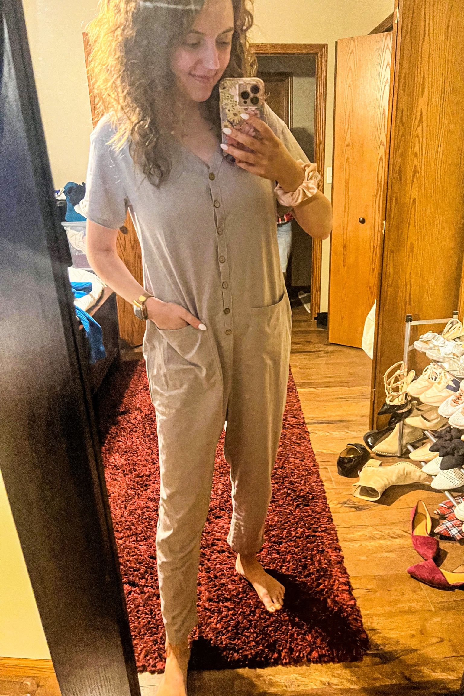 Walmart casual jumpsuit short sleeve button up with pockets

#LTKFind #LTKstyletip #LTKunder50