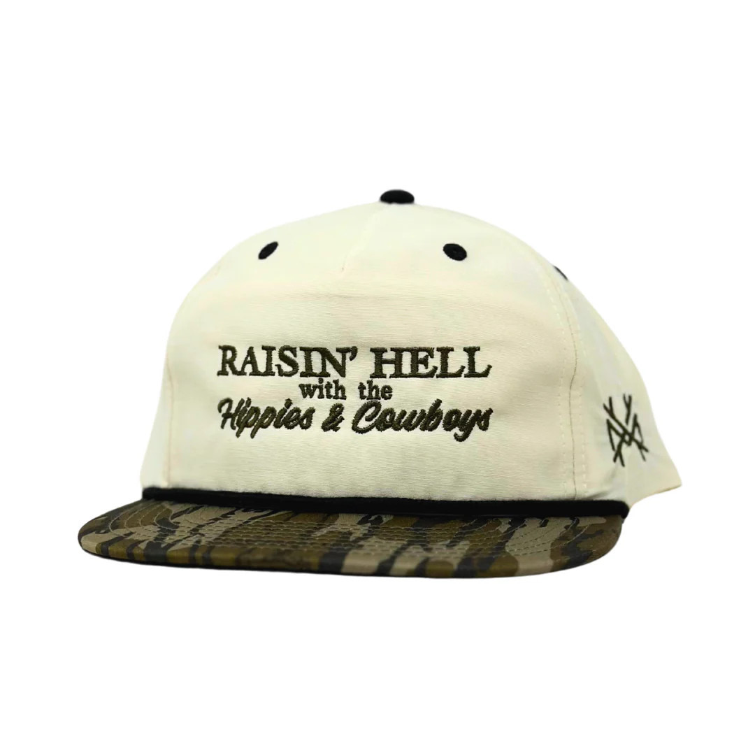 MHC Raising Hell with the Hippies and Cowboys 256 Bottomland/ Natural | The Mad Hatter Company