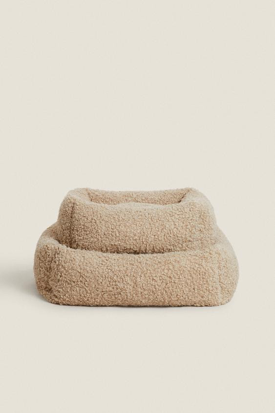 FAUX SHEARLING PET BED | Zara US