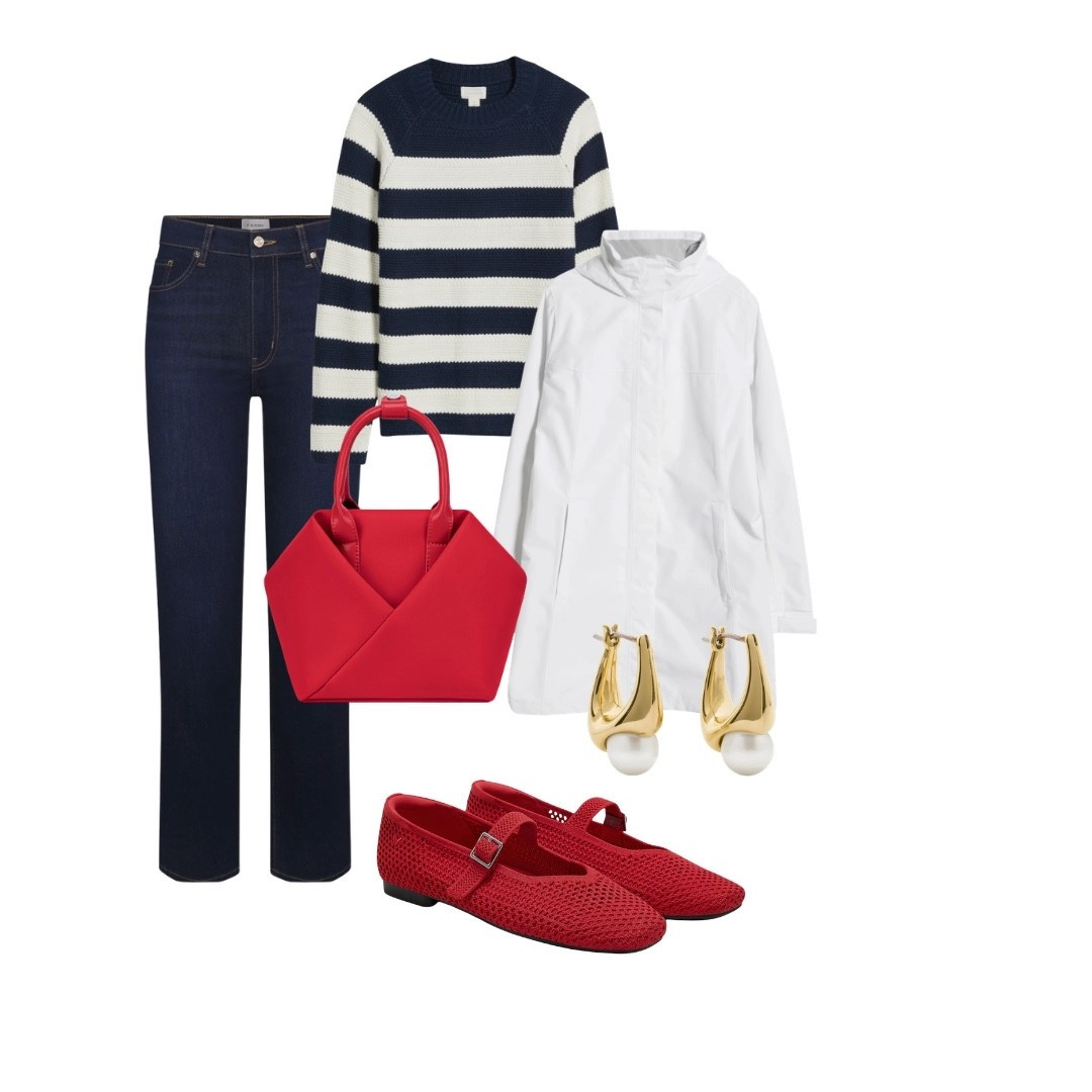 This outfit is perfect for spring but what really adds the wow factor is the red ballet flats from Vivaia!! ❤️

#LTKOver40 #LTKSeasonal #LTKTravel