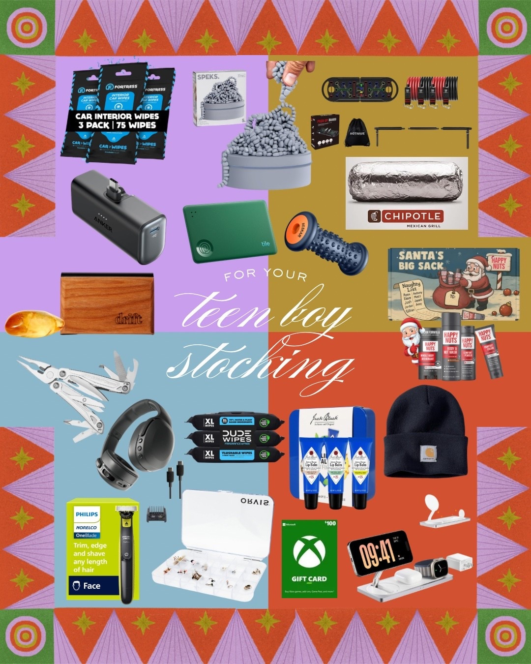 For YourTeen Boys Stocking 

#LTKHoliday #LTKGiftGuide #LTKmomlife