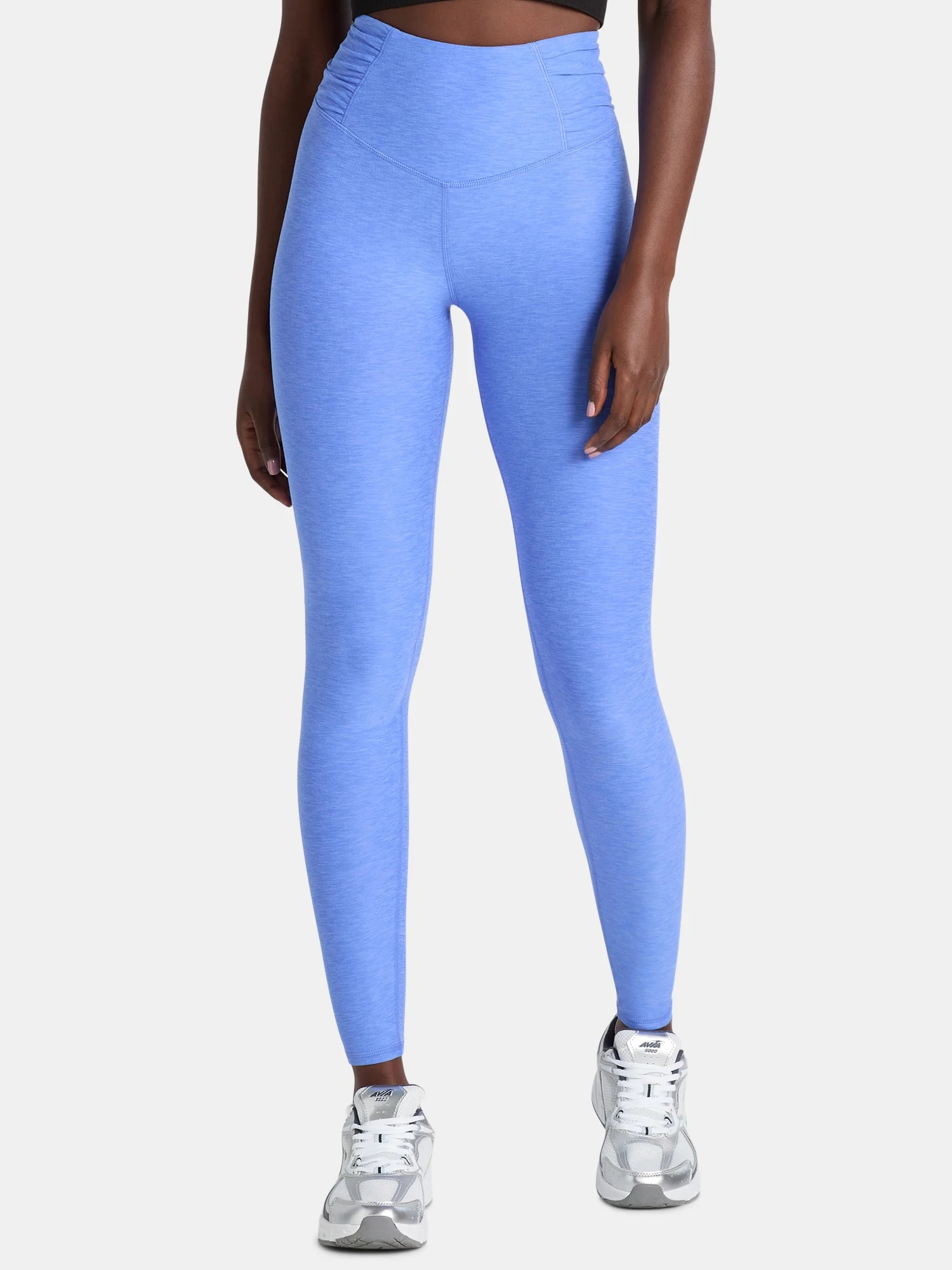 Athletic Works Women's ButterCore High Rise Ruched Leggings, Sizes XS-XXXL | Walmart (US)