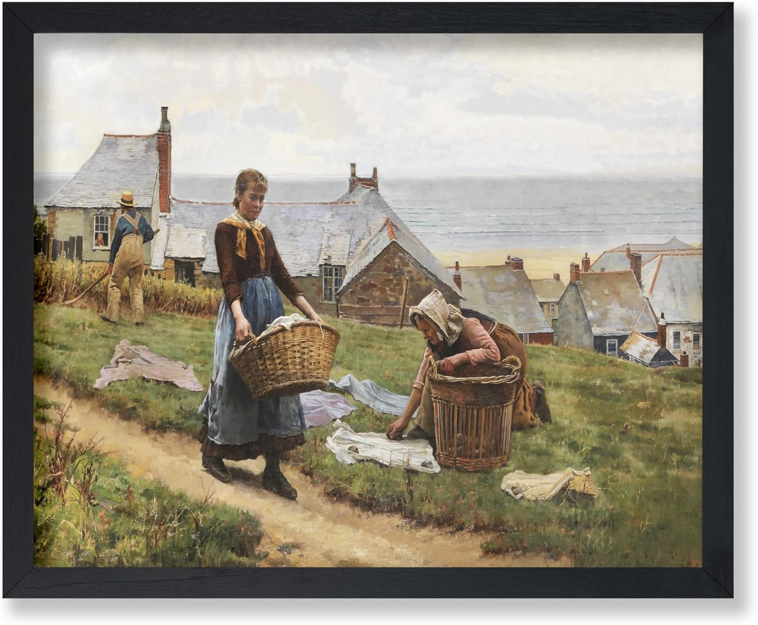 Poster Master Vintage A Bad Wind For Fish But A Good One For Drying Poster - Retro Laundry Print ... | Amazon (US)