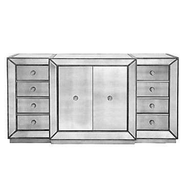 Omni Mirrored Buffet | Z Gallerie