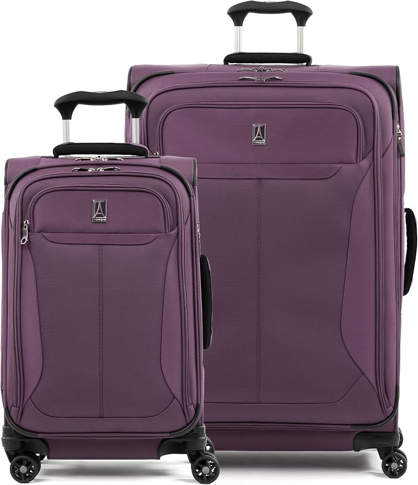 Travelpro Tourlite Softside 2-Piece Set, Expandable Luggage with 4 Spinner Wheels, Lightweight Su... | Amazon (US)