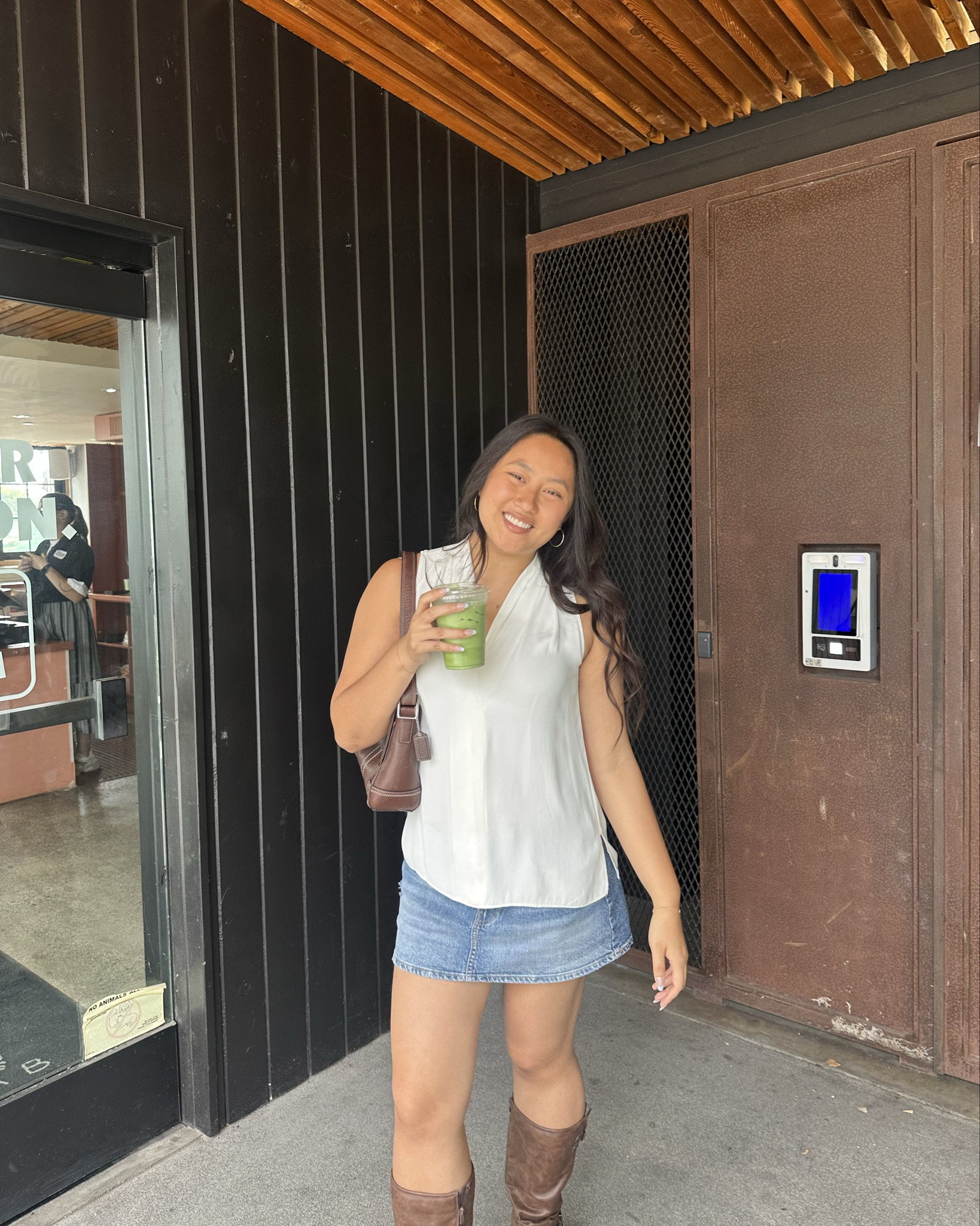 quick matcha run ootd

bag is vintage coach (thrifted) 
everything else linked below!

xoxo, jo 

#LTKU