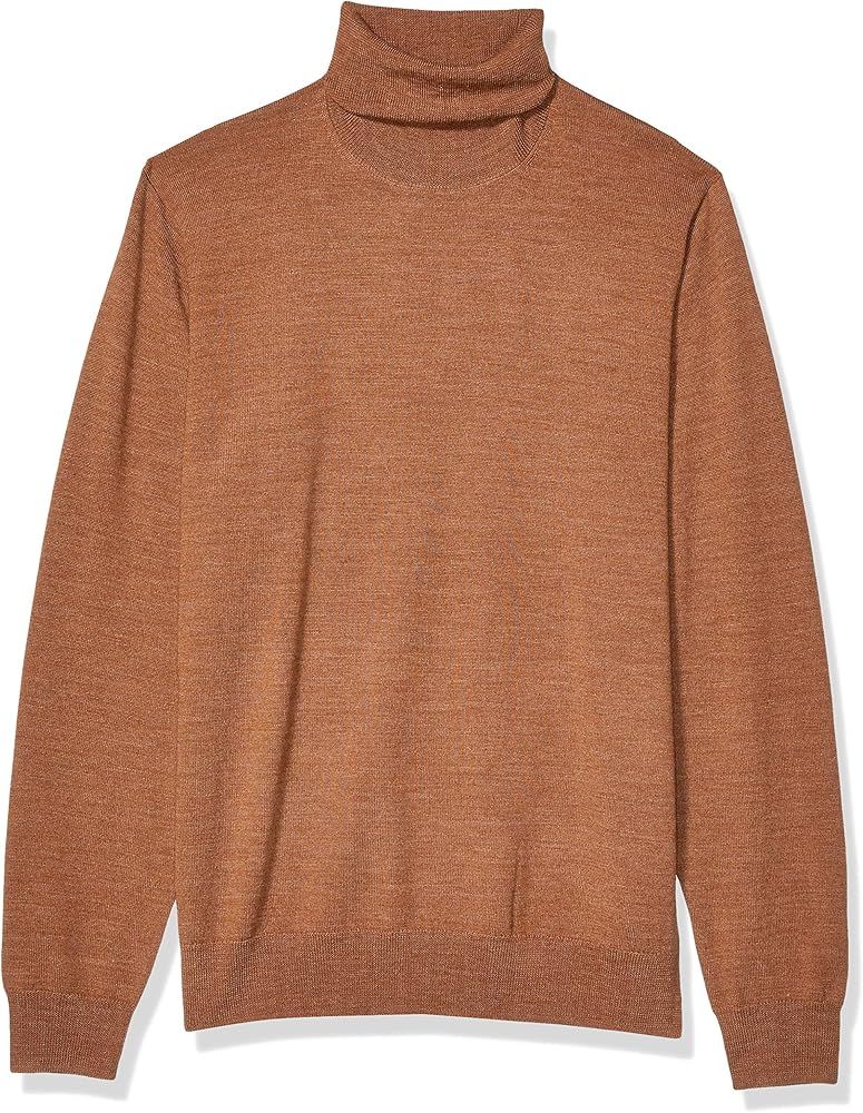 Amazon Brand - Goodthreads Men's Lightweight Merino Wool/Acrylic Turtleneck Sweater | Amazon (US)