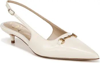 Sam Edelman Farrah Kitten Heel Pointed Toe Slingback Pump (Women) | Nordstrom | Nordstrom