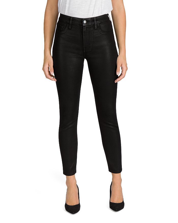 Coated Skinny Ankle Jeans in Amber | Bloomingdale's (US)