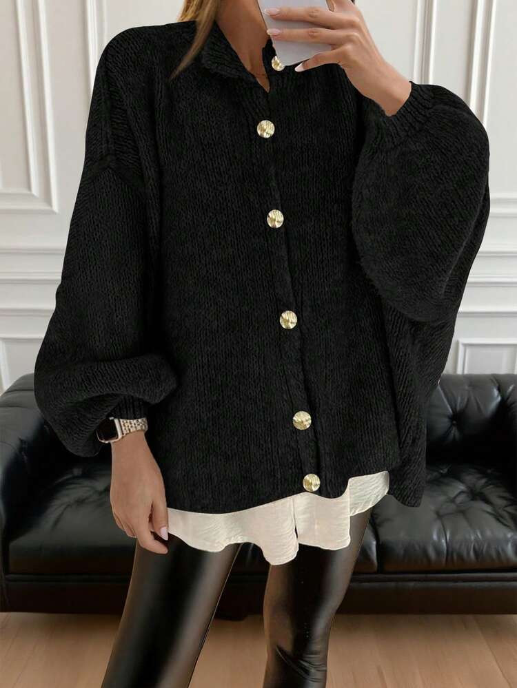 $24.18
$40.99
-41%
Pay now, in 4 payments of $6.04, or pay over time with monthly financing.

Freeform Autumn/Winter Women Plus Size Cardigan Sweater, Long Length, Fashion Minimalist Business Casual Commute Elegant Vacation Warm High-End Versatile Slimming Victory Day Ladies Cute Top Korean Style
Size
US
12 (0XL)
14 (1XL)
16 (2XL)
18 (3XL)
20 (4XL)
Regular Sizes
Size Guide
Not your size? Tell me your size
More Options
Button
 | SHEIN