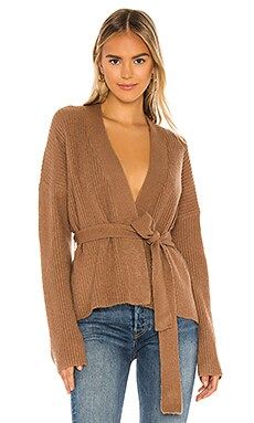 Tularosa Halcyon Cardigan in Taupe from Revolve.com | Revolve Clothing (Global)
