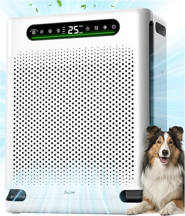 FreAire Air Purifiers for Home Large Room up to 2600 Ft\u00b2, HEPA Air Purifier with Washable Fi... | Amazon (US)