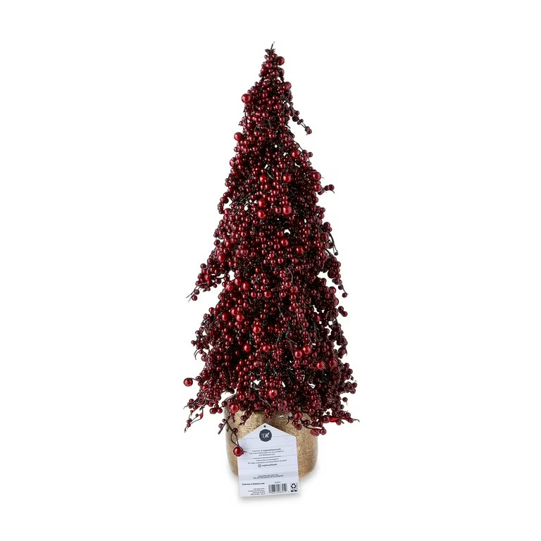 My Texas House Berry Tree Decoration, Red, 24 inch, 2.65 lb | Walmart (US)