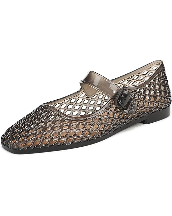 Sam Edelman Women's Michaela Jelly Flats, Transparent Brown, 7 : Amazon.ca: Clothing, Shoes & Acc... | Amazon (CA)