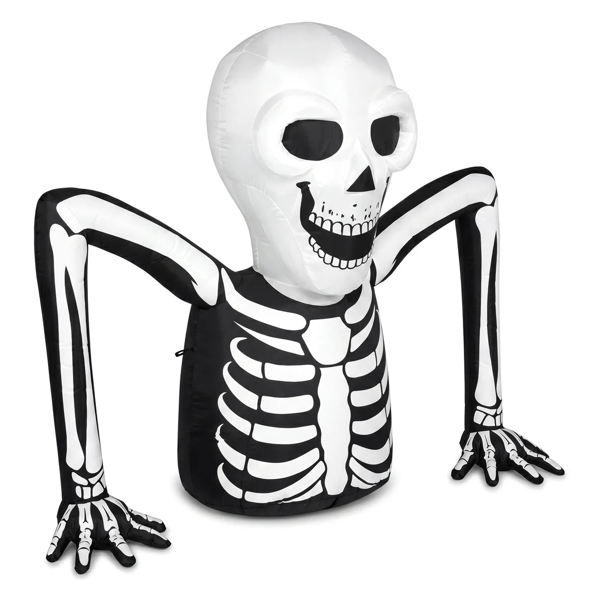 5.5FT LED Inflatable Skeleton for Halloween | Wayfair North America