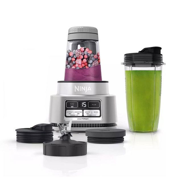 Ninja Foodi SS100 Stainless Steel Smoothie Blender Bowl Maker and Nutrient Extractor with 24-Oz N... | Target