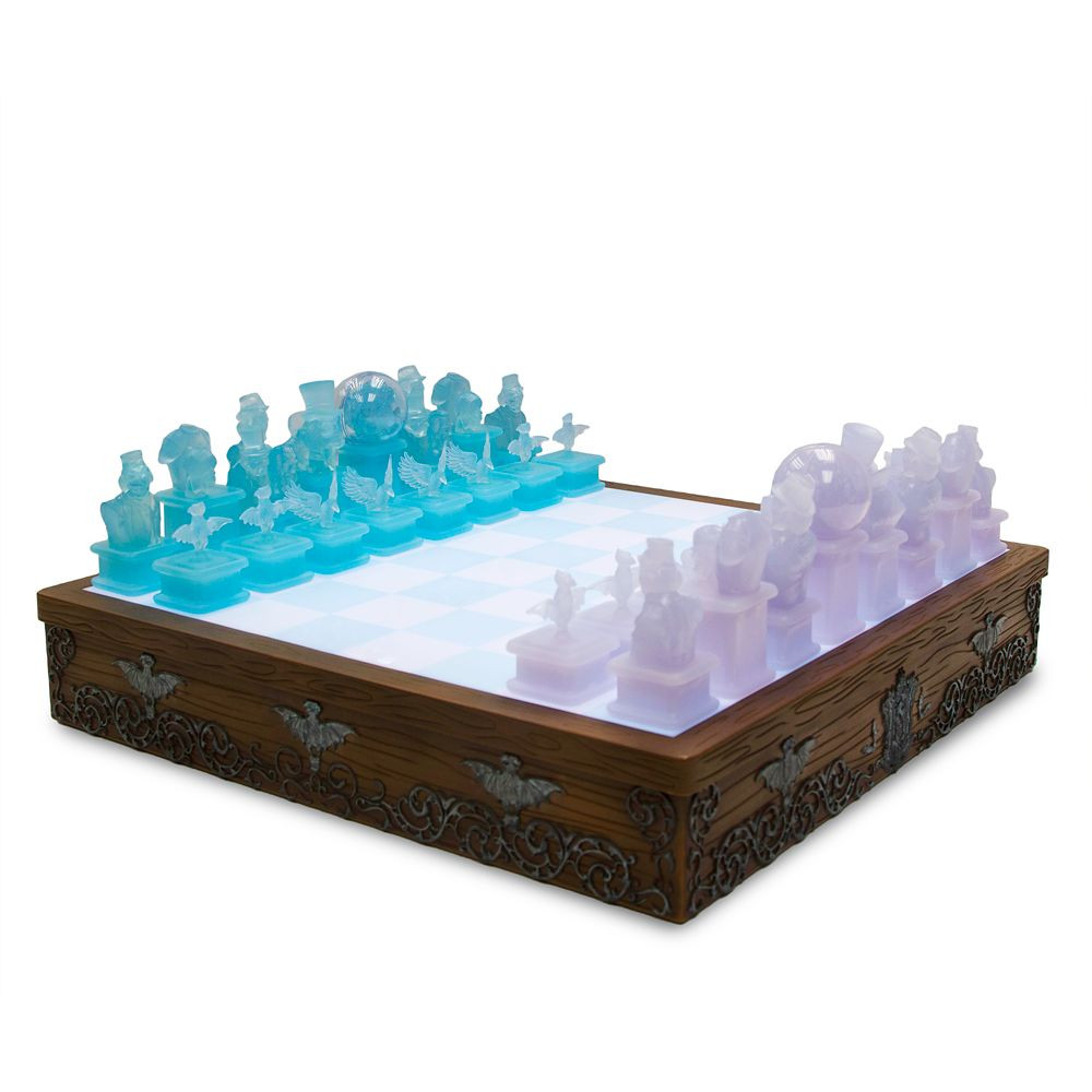 The Haunted Mansion Light-Up Chess Set | Disney Store