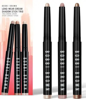 Bobbi Brown Long-Wear Cream Eyeshadow Stick Trio $102 Value | Nordstrom | Nordstrom
